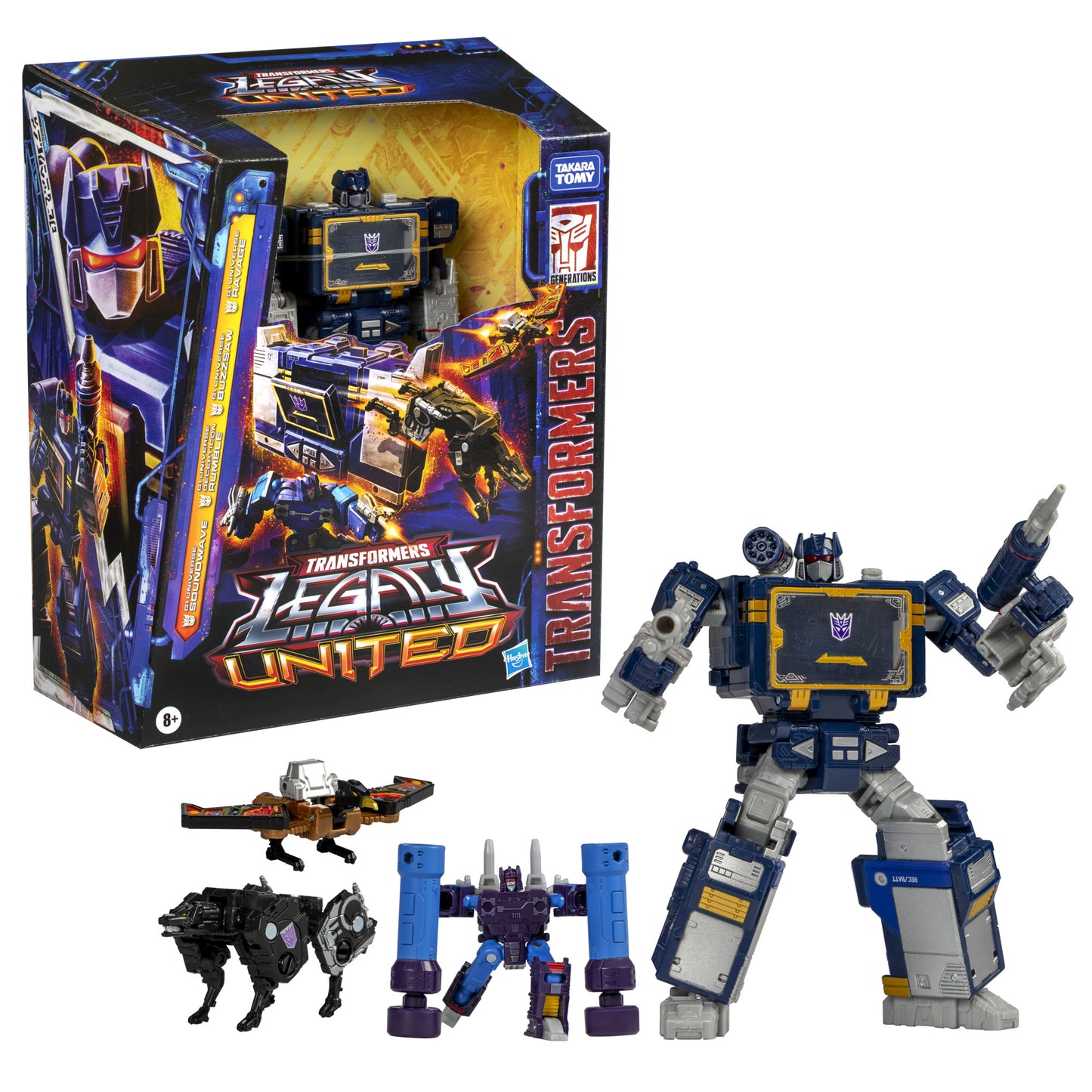 Soundwave Transformers Legacy United G1 Leader Action Figure Pre-order