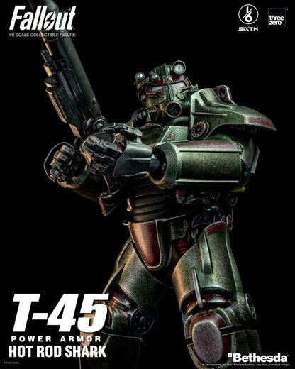 T-45 Hot Rod Shark Power Armor Fallout 1/6 Scale Action Figure Pre-order
