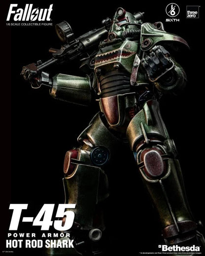 T-45 Hot Rod Shark Power Armor Fallout 1/6 Scale Action Figure Pre-order