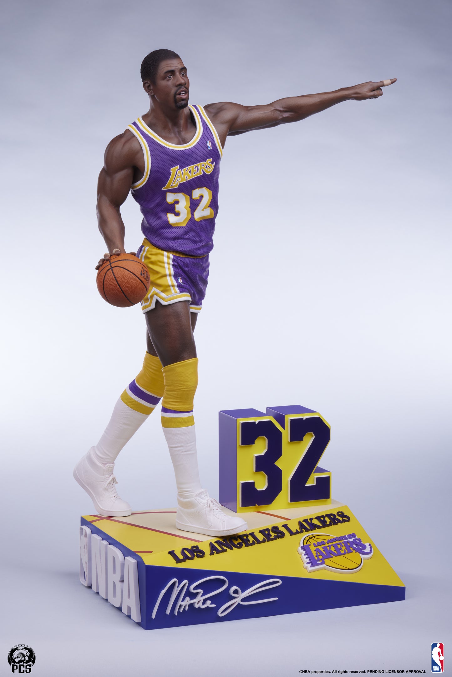 Magic Johnson NBA Basketball 1/4 Scale Statue Pre-order