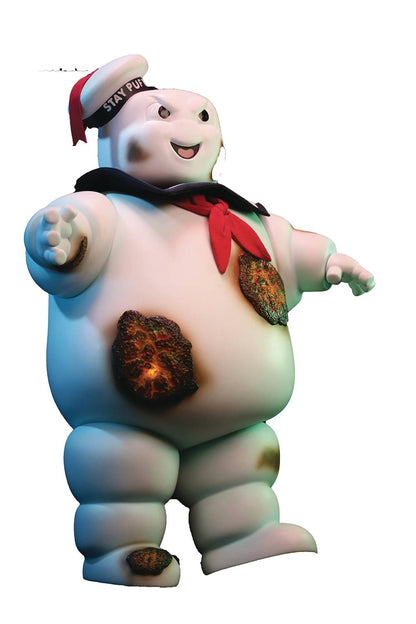 Stay Puft Marshmallow Man Ghostbusters Vinyl Figure Burning Edition Deluxe