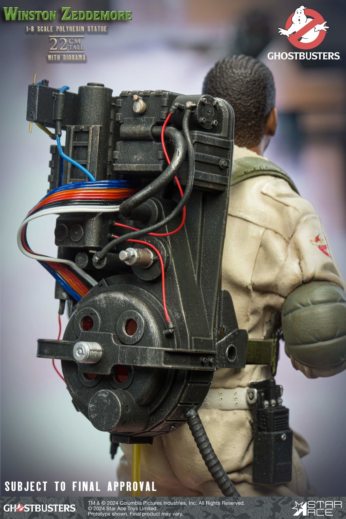 Winston Zeddemore Ghostbusters 1/8 Scale Statue