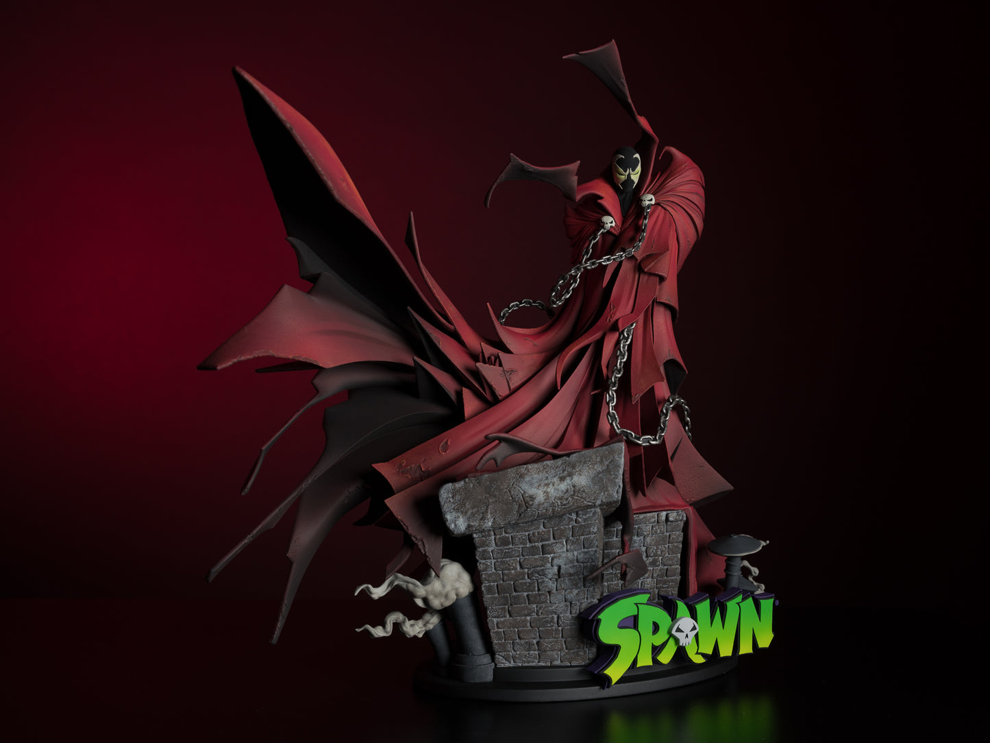 Spawn by Greg Capullo Batman Homage 1/8 Scale Statue Pre-order