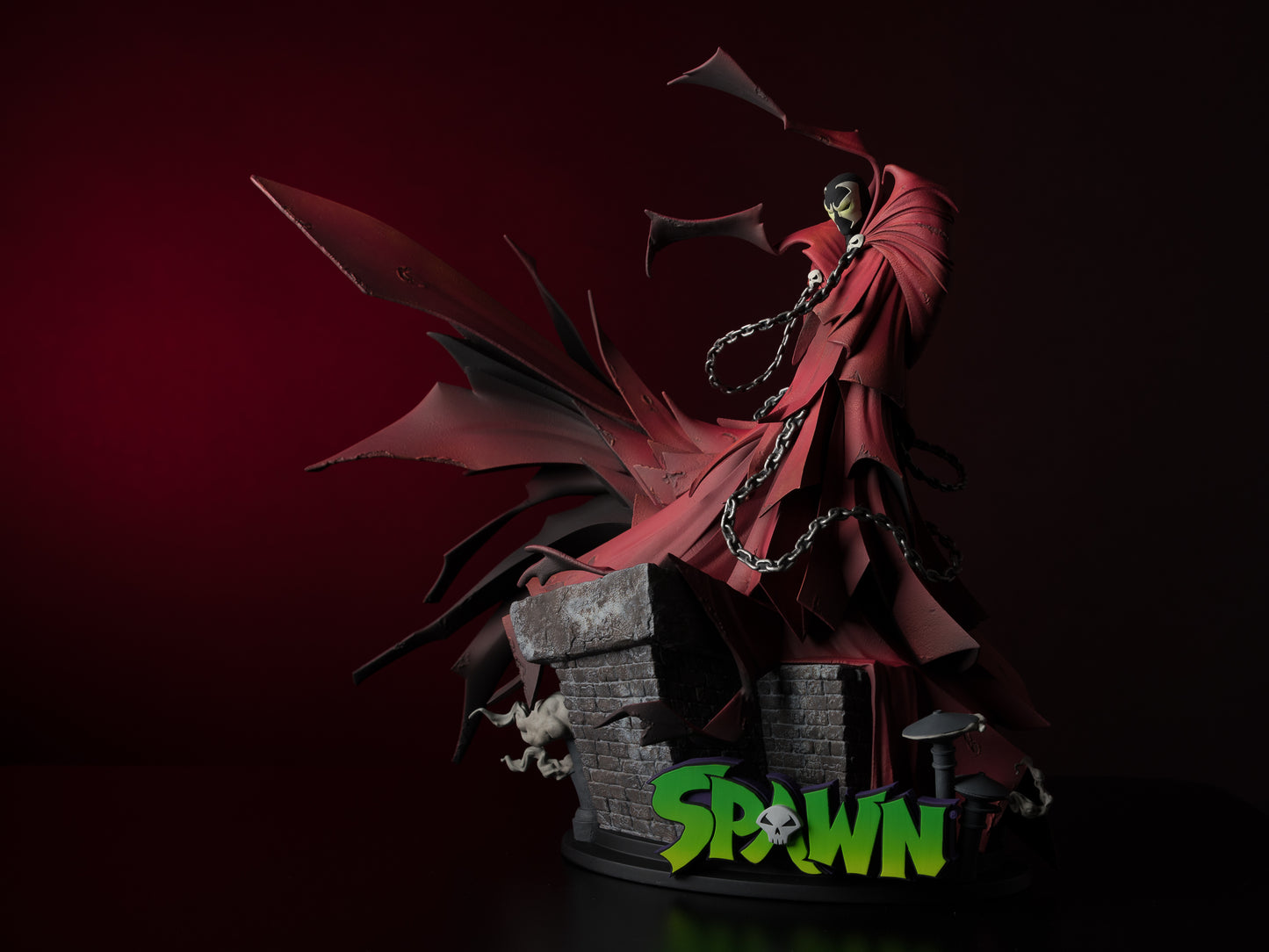 Spawn by Greg Capullo Batman Homage 1/8 Scale Statue Pre-order