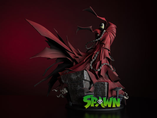 Spawn by Greg Capullo Batman Homage 1/8 Scale Statue Pre-order