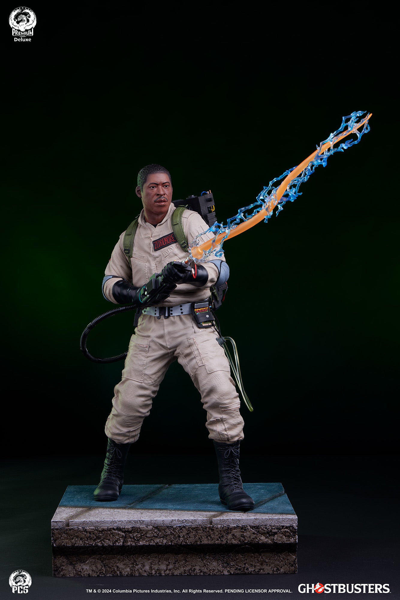 Winston Zeddemore Deluxe Edition Ghostbusters 1/4 Scale Statue Pre-order