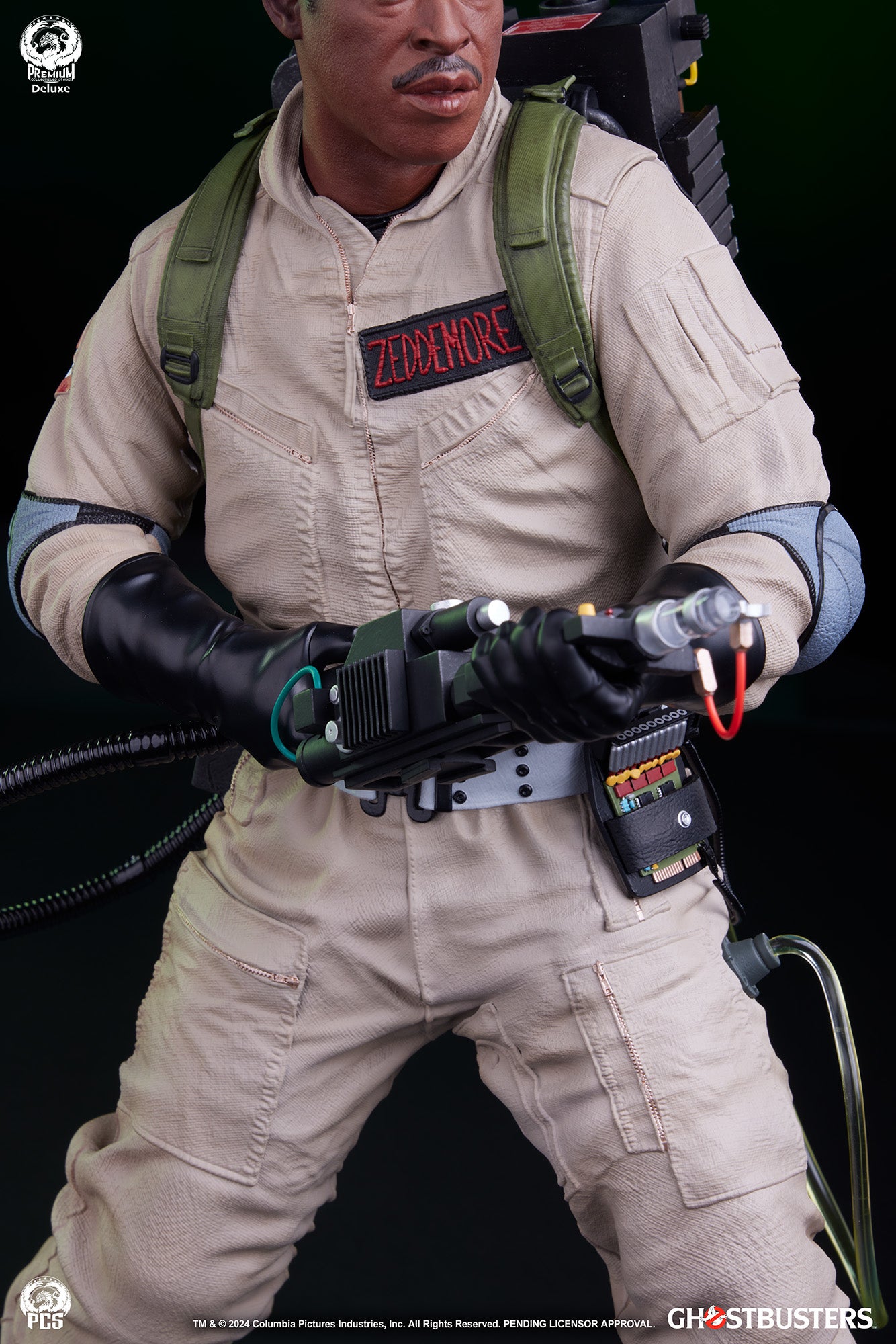 Winston Zeddemore Deluxe Edition Ghostbusters 1/4 Scale Statue Pre-order