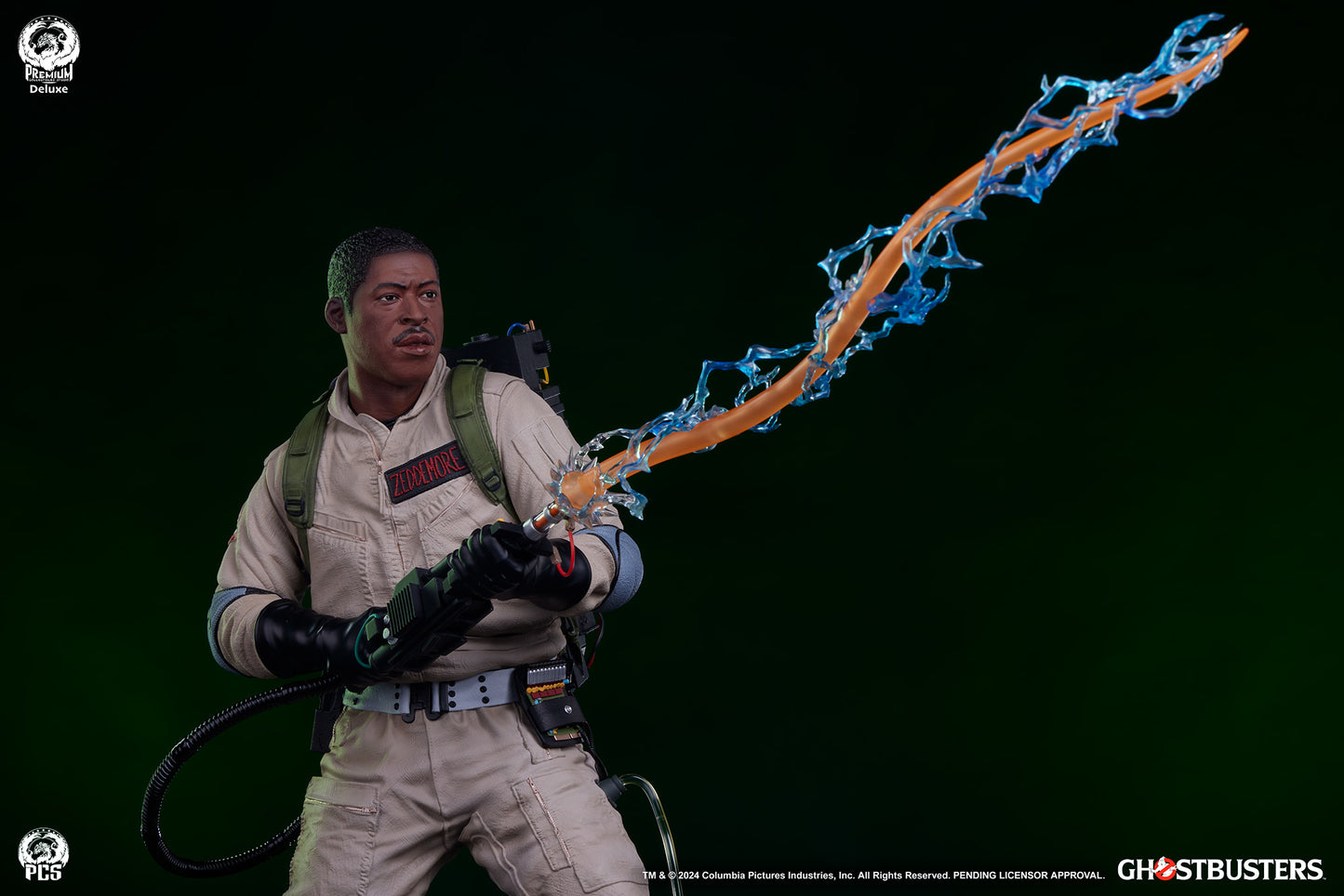 Winston Zeddemore Deluxe Edition Ghostbusters 1/4 Scale Statue Pre-order