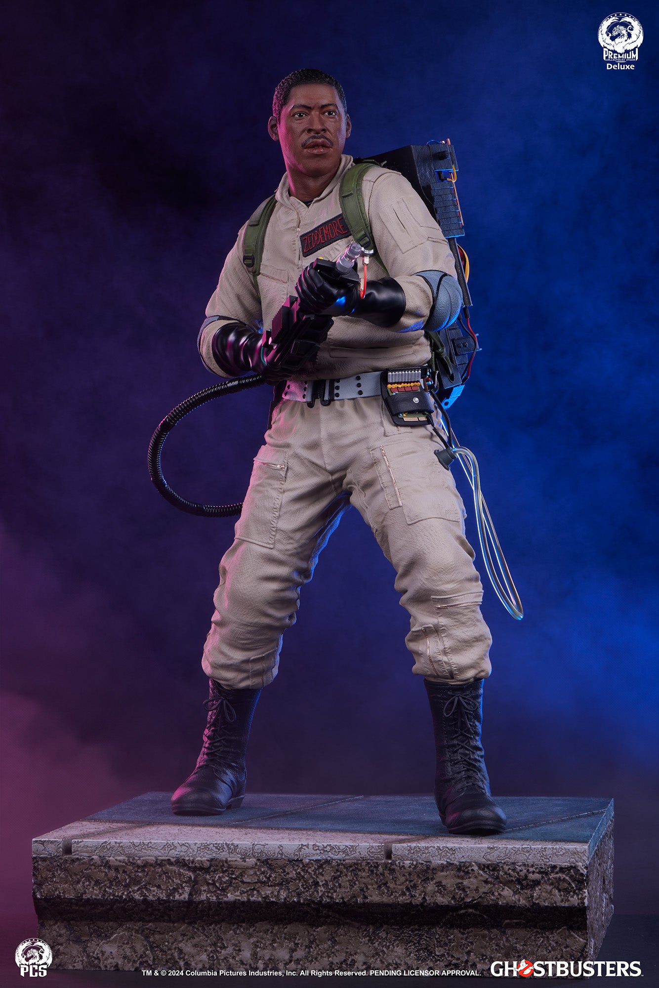 Winston Zeddemore Deluxe Edition Ghostbusters 1/4 Scale Statue Pre-order