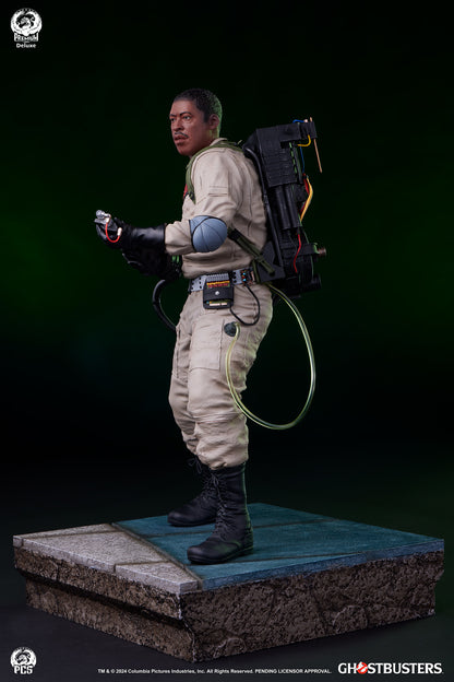 Winston Zeddemore Deluxe Edition Ghostbusters 1/4 Scale Statue Pre-order