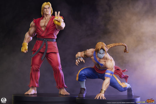 Ken and Vega Street Fighter Street Jam 1/10 Scale Statue Pre-order