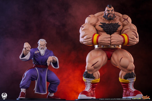 Zangief and Gen Street Fighter Street Jam 1/10 Scale Statue Pre-order