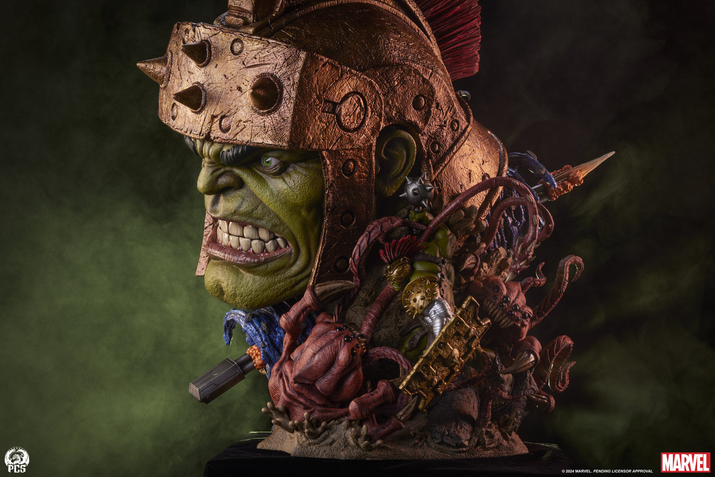 Planet Hulk Fine Art Bust Statue Pre-order