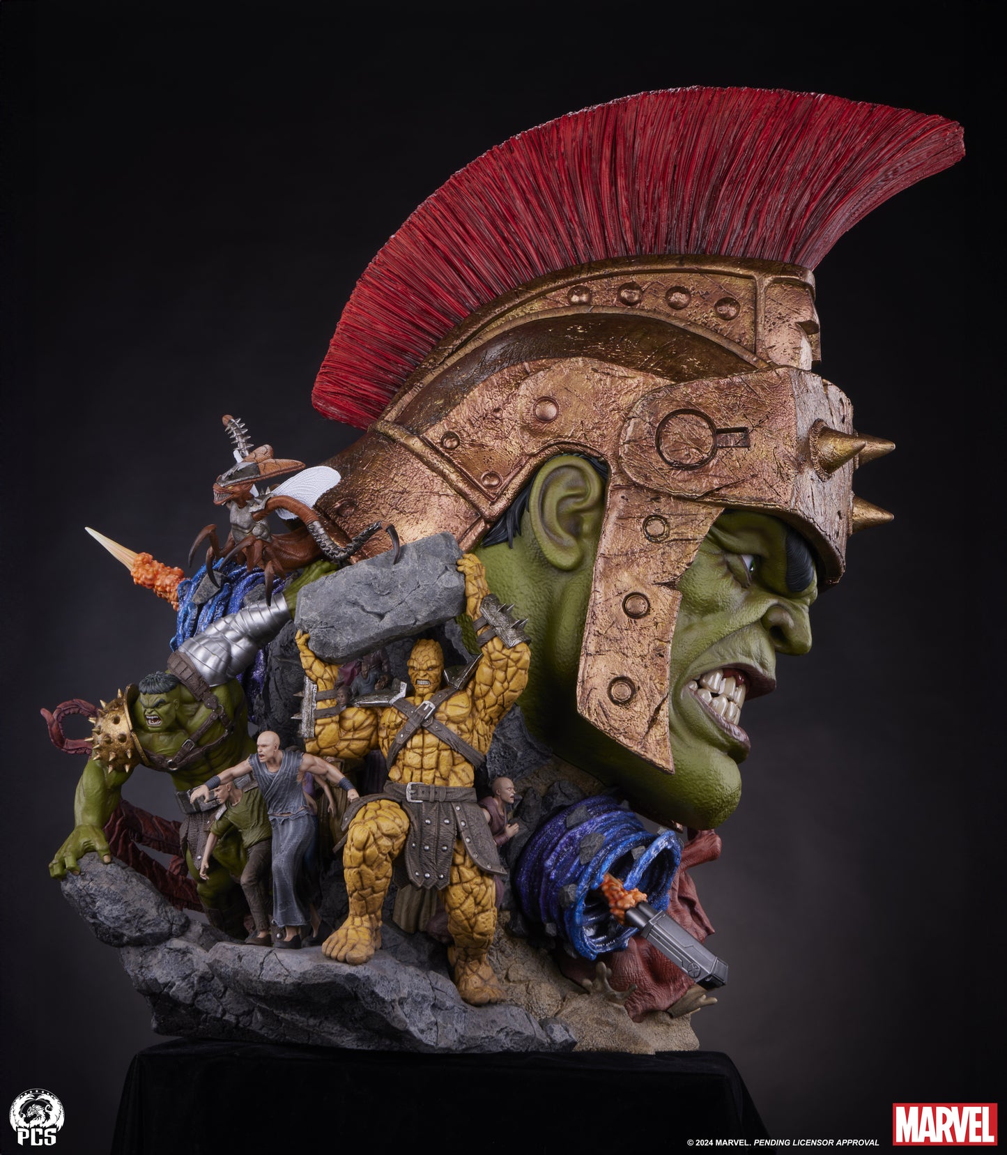 Planet Hulk Fine Art Bust Statue Pre-order