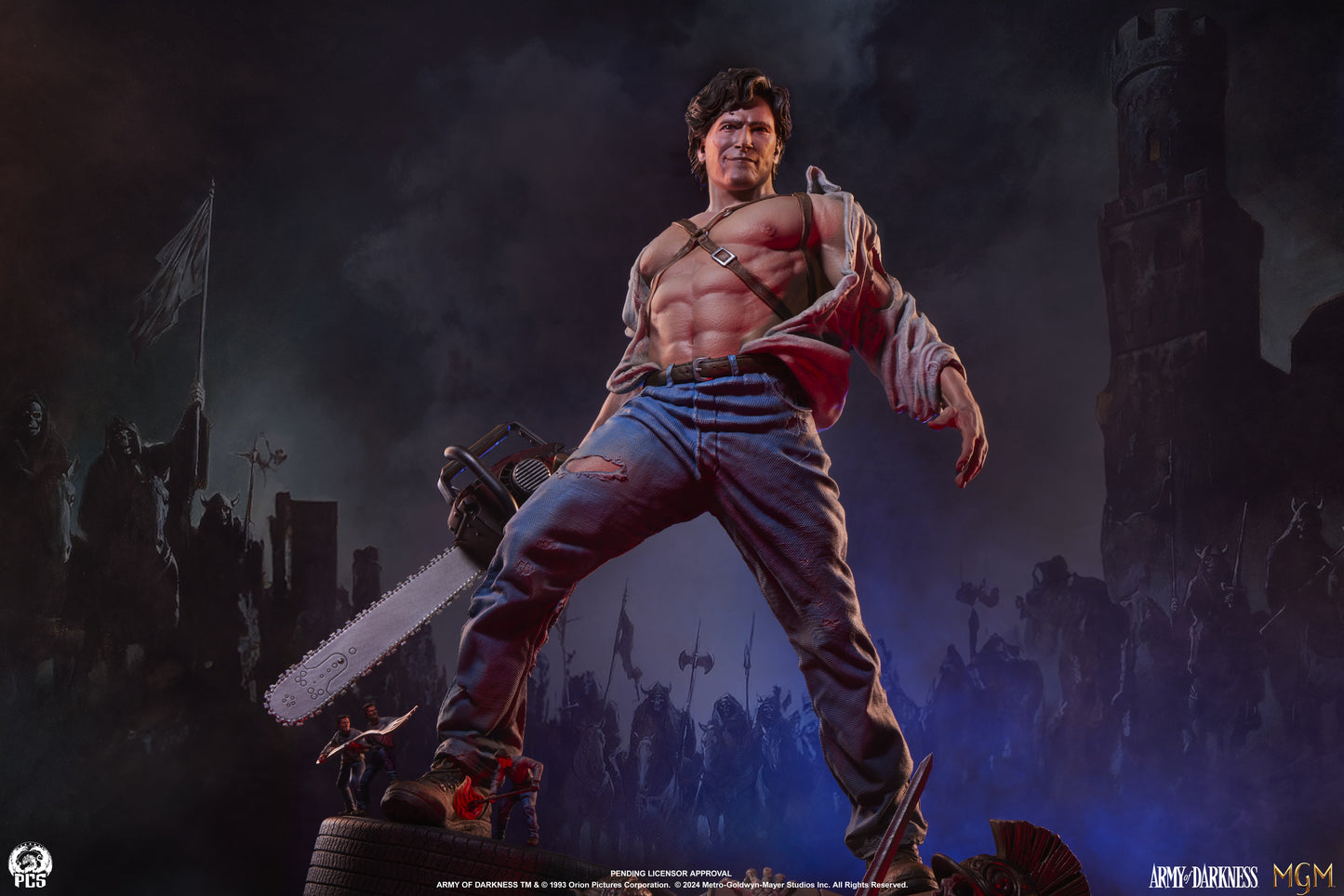 Ash Army of Darkness 1/4 Scale Statue Pre-order