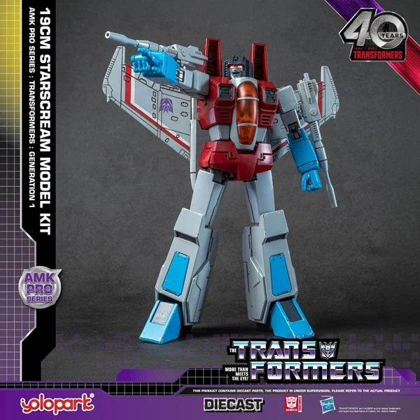 Starscream AMK Pro Series G1 Transformers Action Figure Pre-order