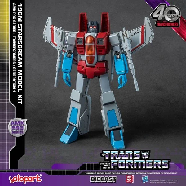 Starscream AMK Pro Series G1 Transformers Action Figure Pre-order