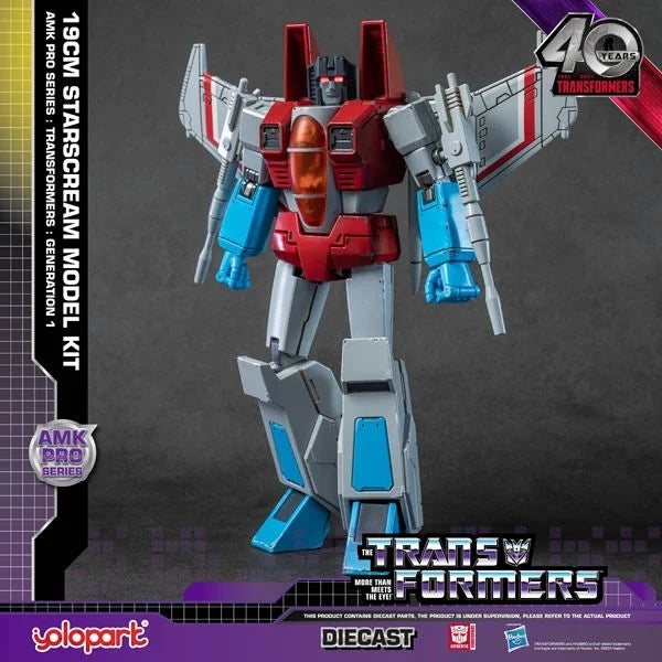 Starscream AMK Pro Series G1 Transformers Action Figure Pre-order