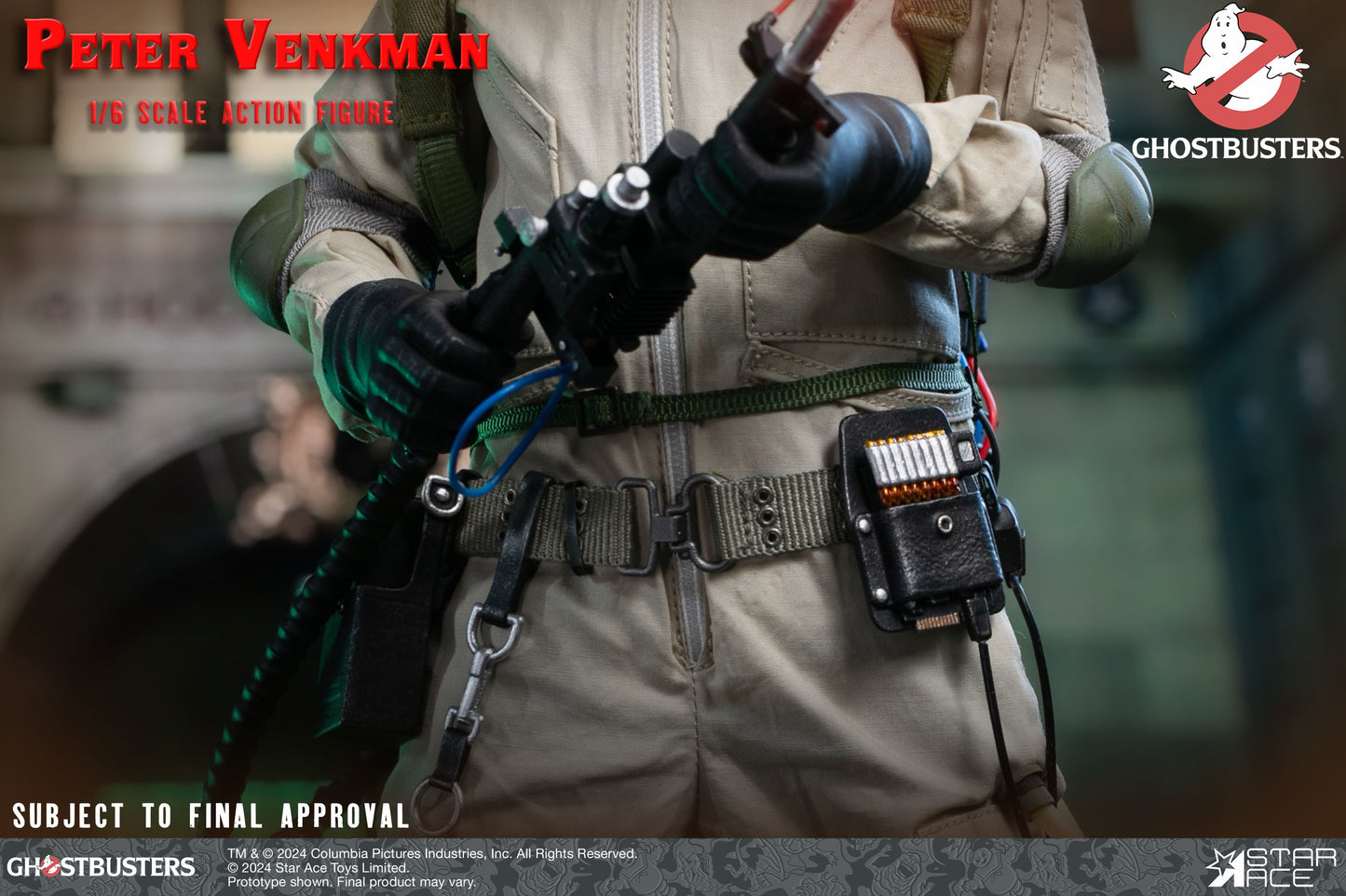 Peter Venkman Ghostbusters 1/6 Scale Action Figure Pre-order