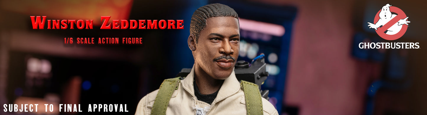 Winston Zeddmore Ghostbusters 1/6 Scale Action Figure Pre-order