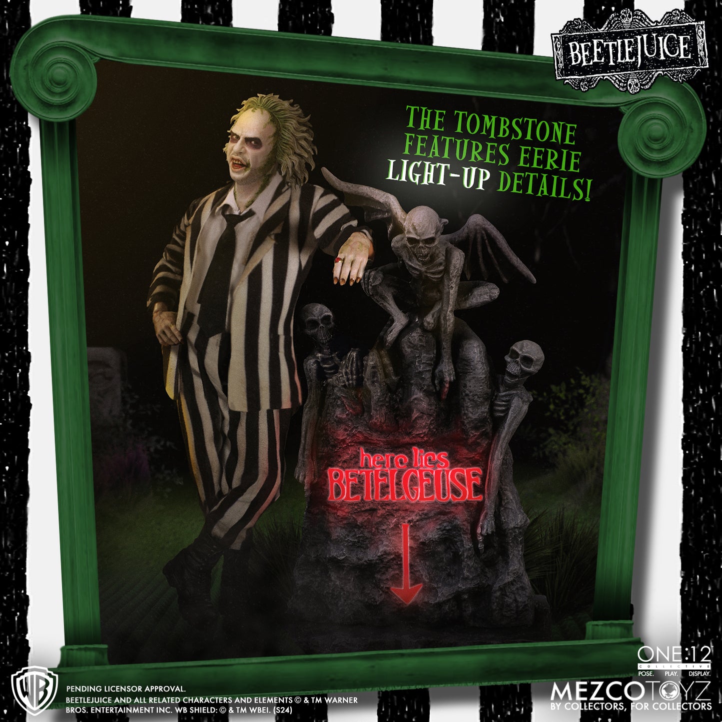 Beetlejuice Deluxe One:12 Collective Action Figure Pre-order