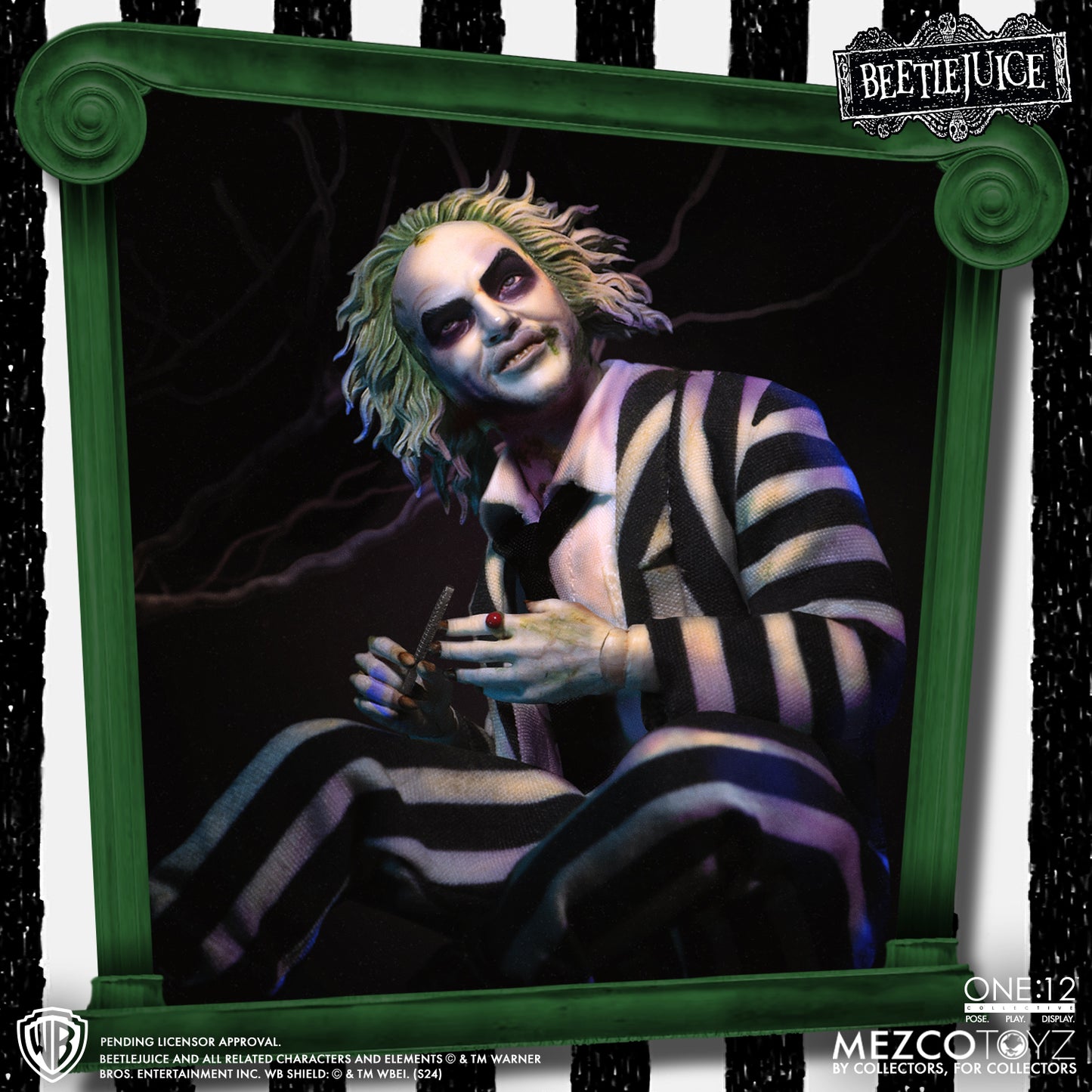 Beetlejuice Deluxe One:12 Collective Action Figure Pre-order