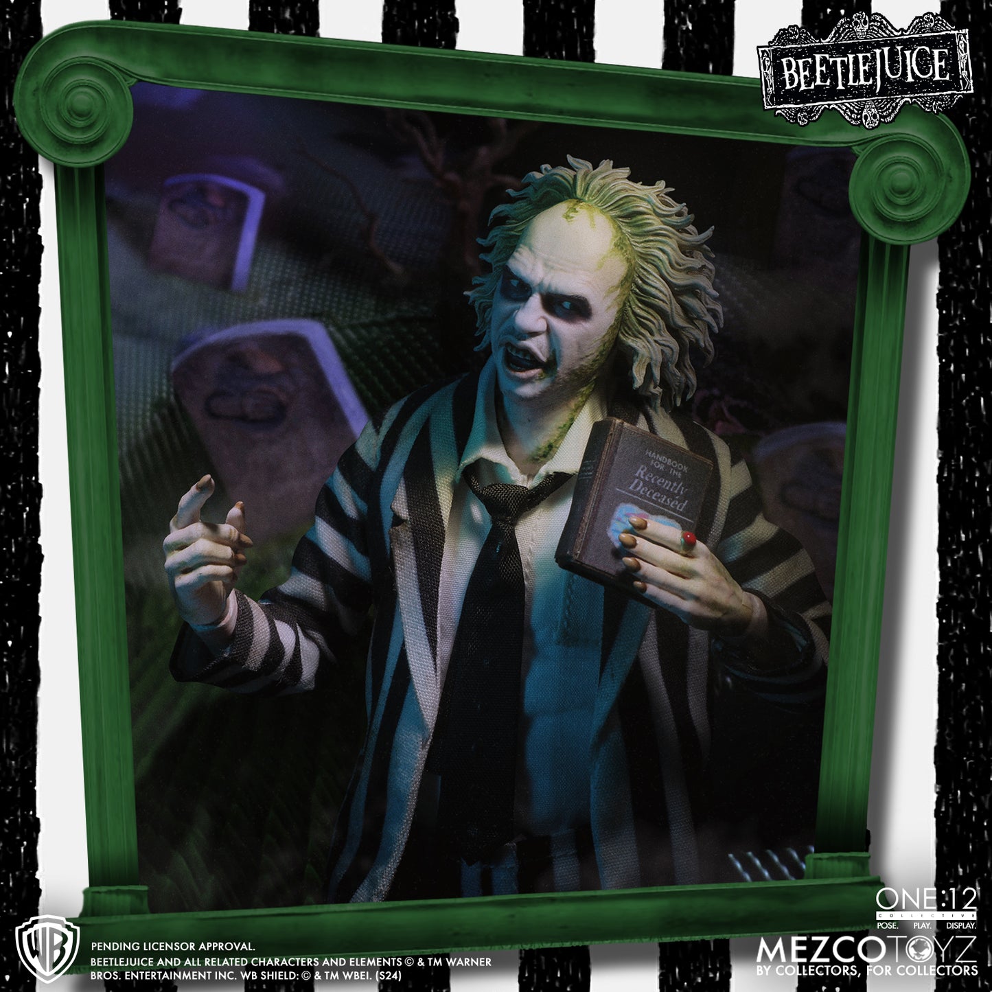 Beetlejuice Deluxe One:12 Collective Action Figure Pre-order