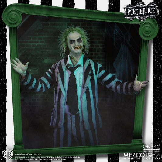 Beetlejuice Deluxe One:12 Collective Action Figure Pre-order