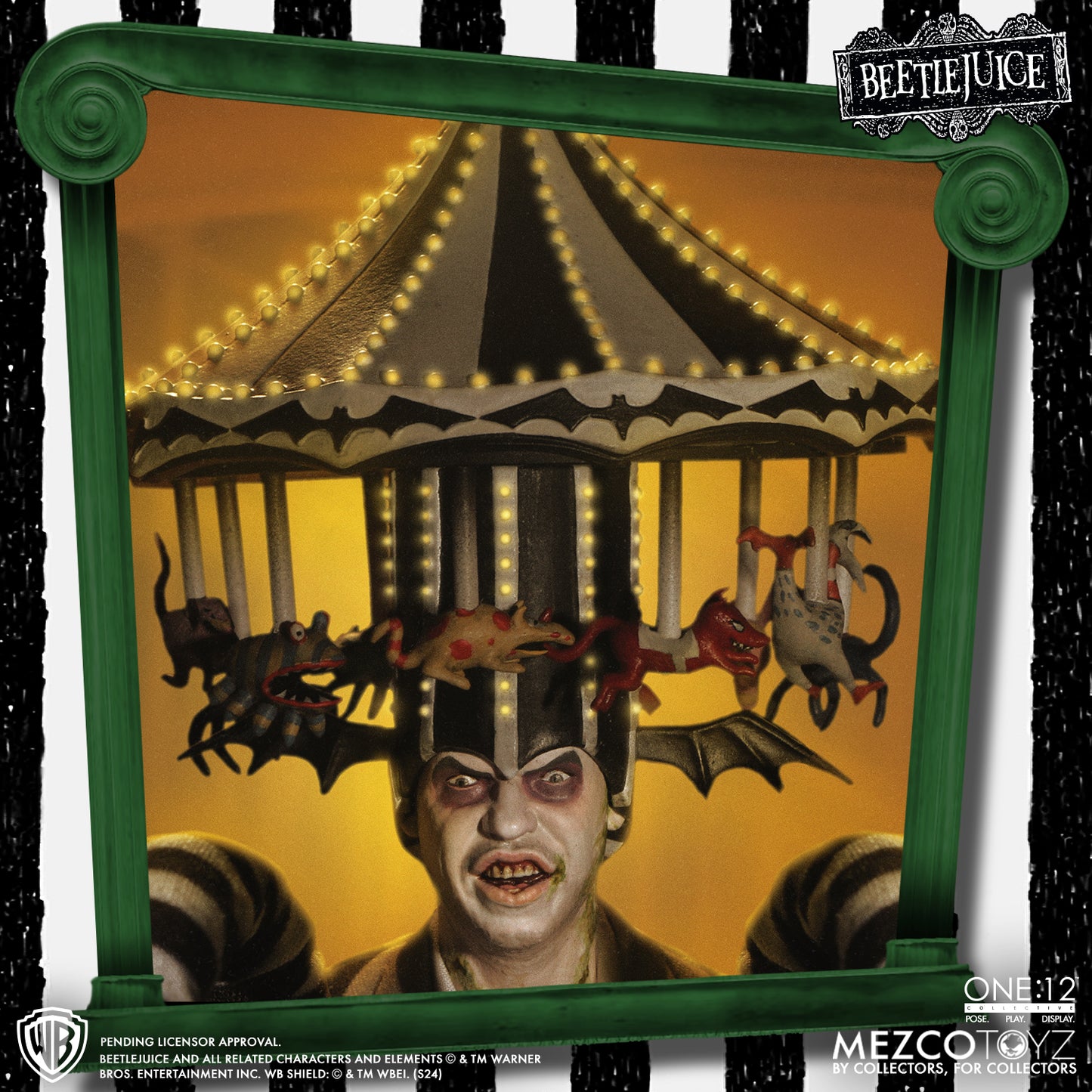 Beetlejuice Deluxe One:12 Collective Action Figure Pre-order