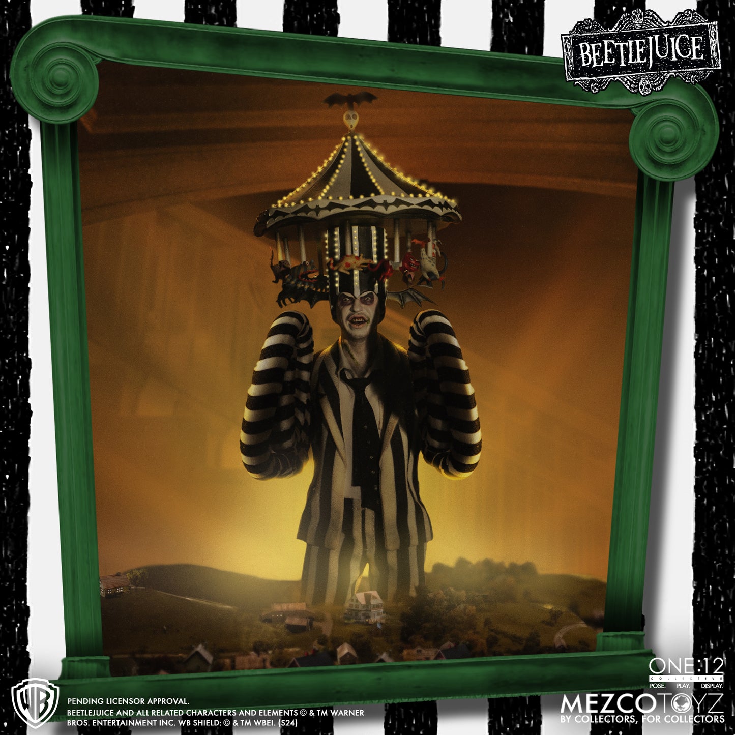 Beetlejuice Deluxe One:12 Collective Action Figure Pre-order