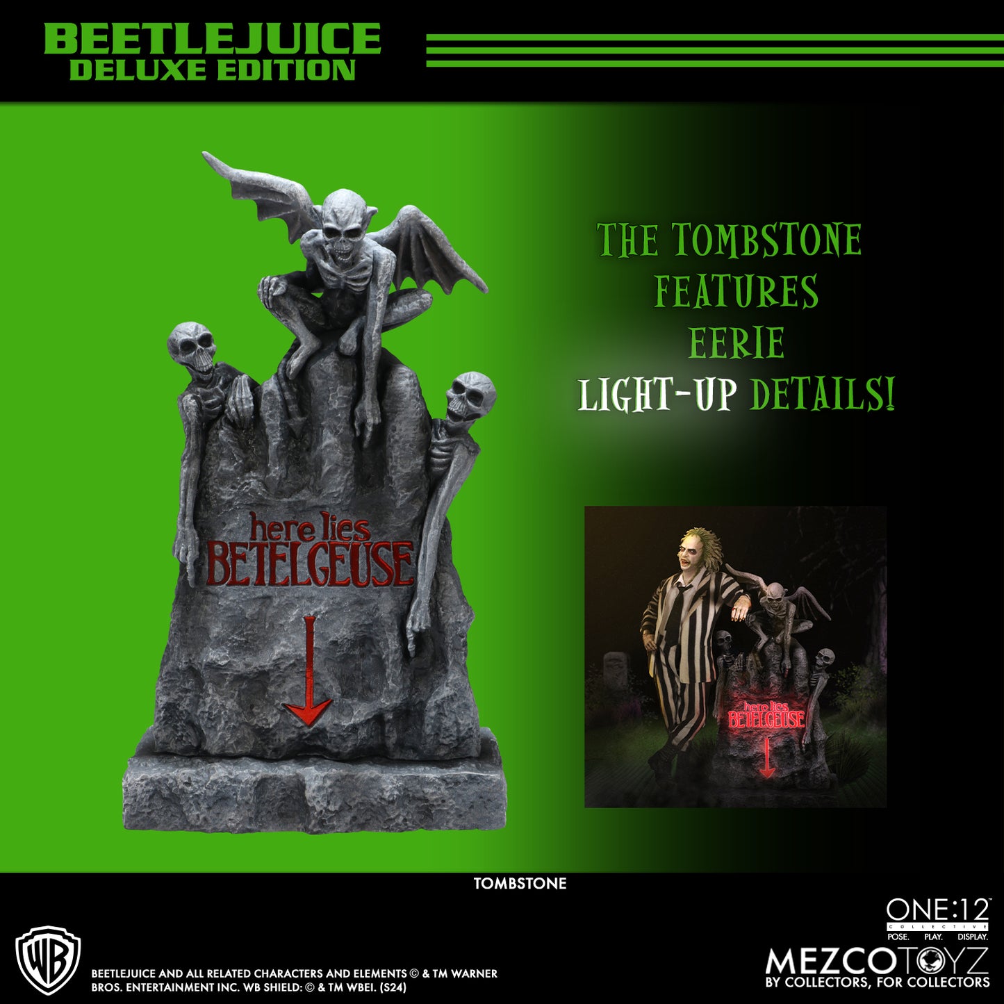 Beetlejuice Deluxe One:12 Collective Action Figure Pre-order