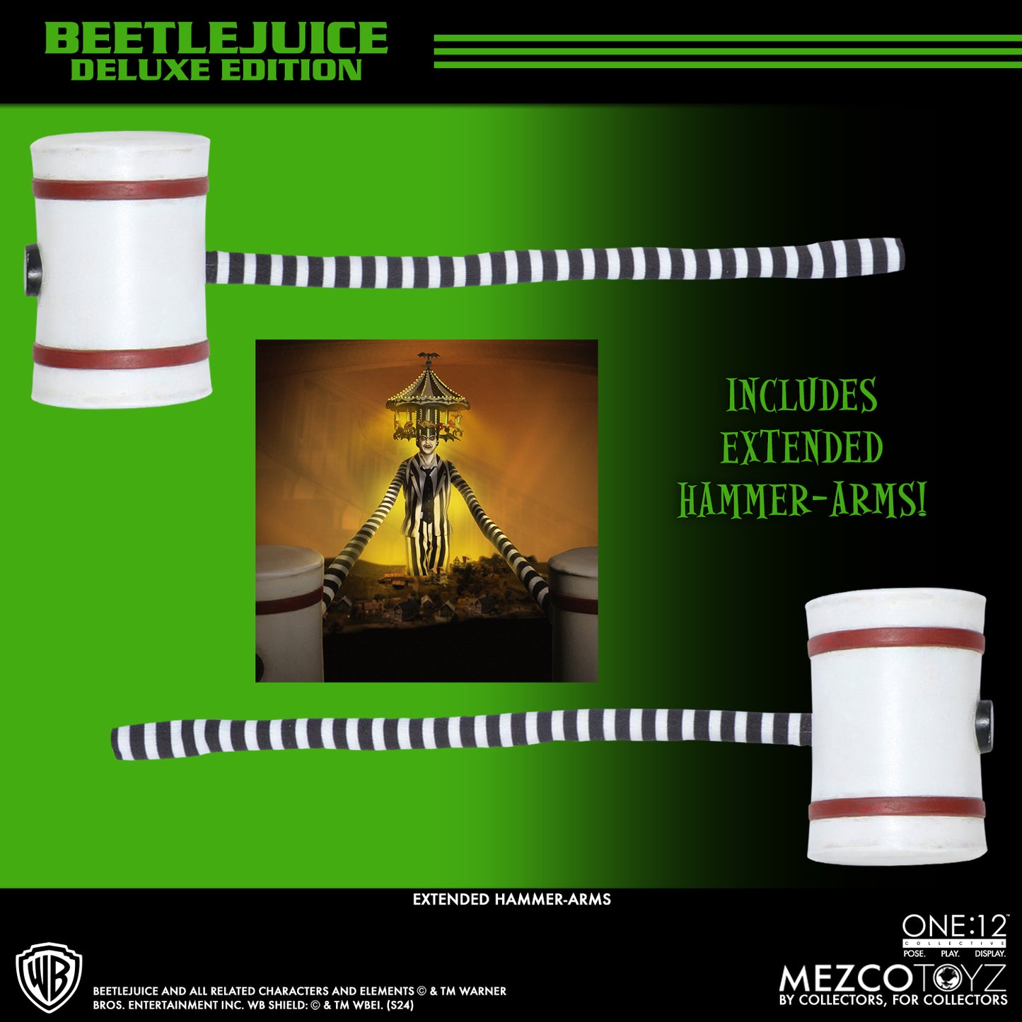 Beetlejuice Deluxe One:12 Collective Action Figure Pre-order