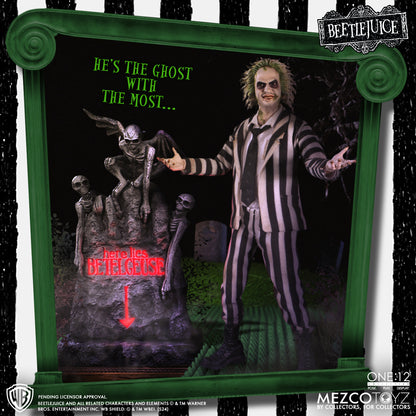 Beetlejuice Deluxe One:12 Collective Action Figure Pre-order