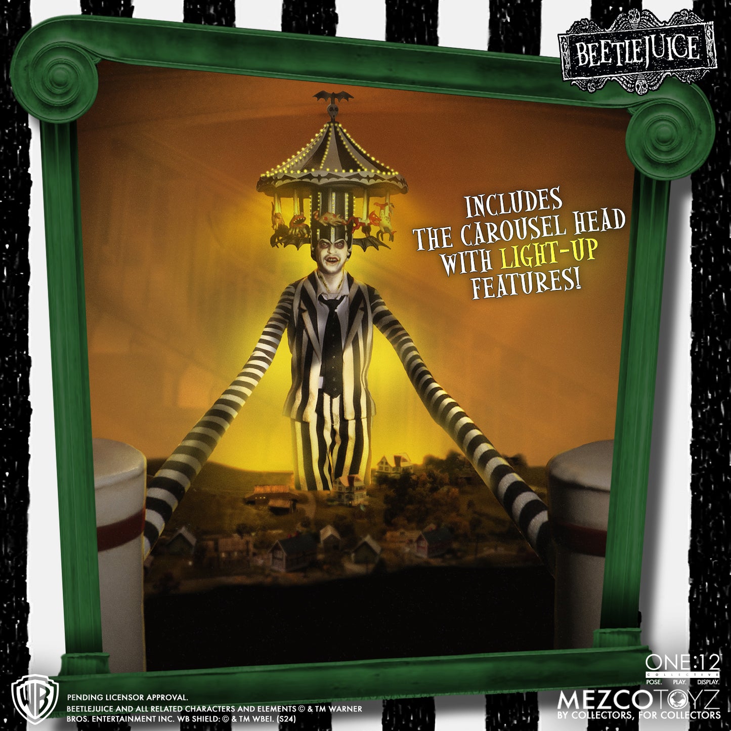 Beetlejuice Deluxe One:12 Collective Action Figure Pre-order