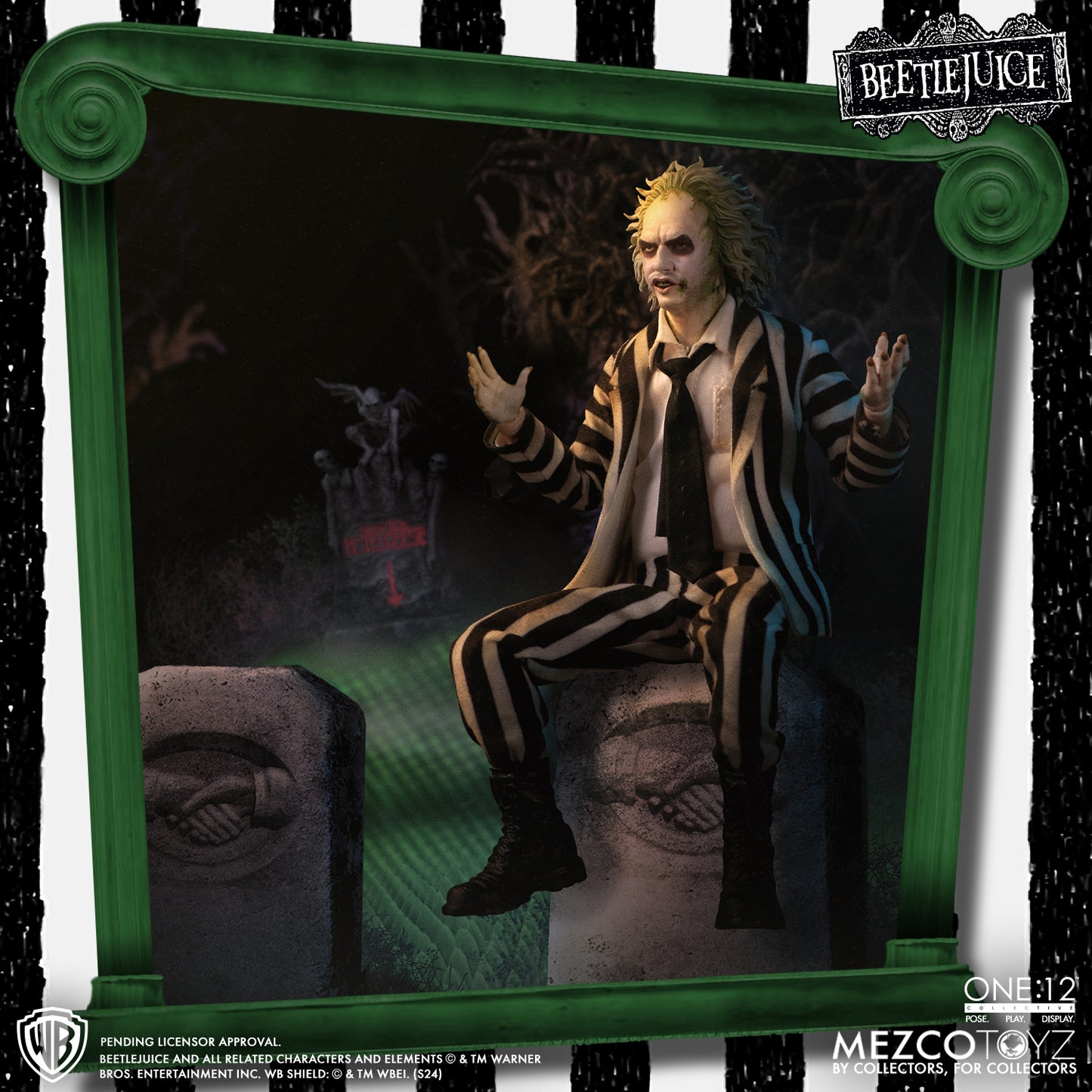 Beetlejuice Deluxe One:12 Collective Action Figure Pre-order