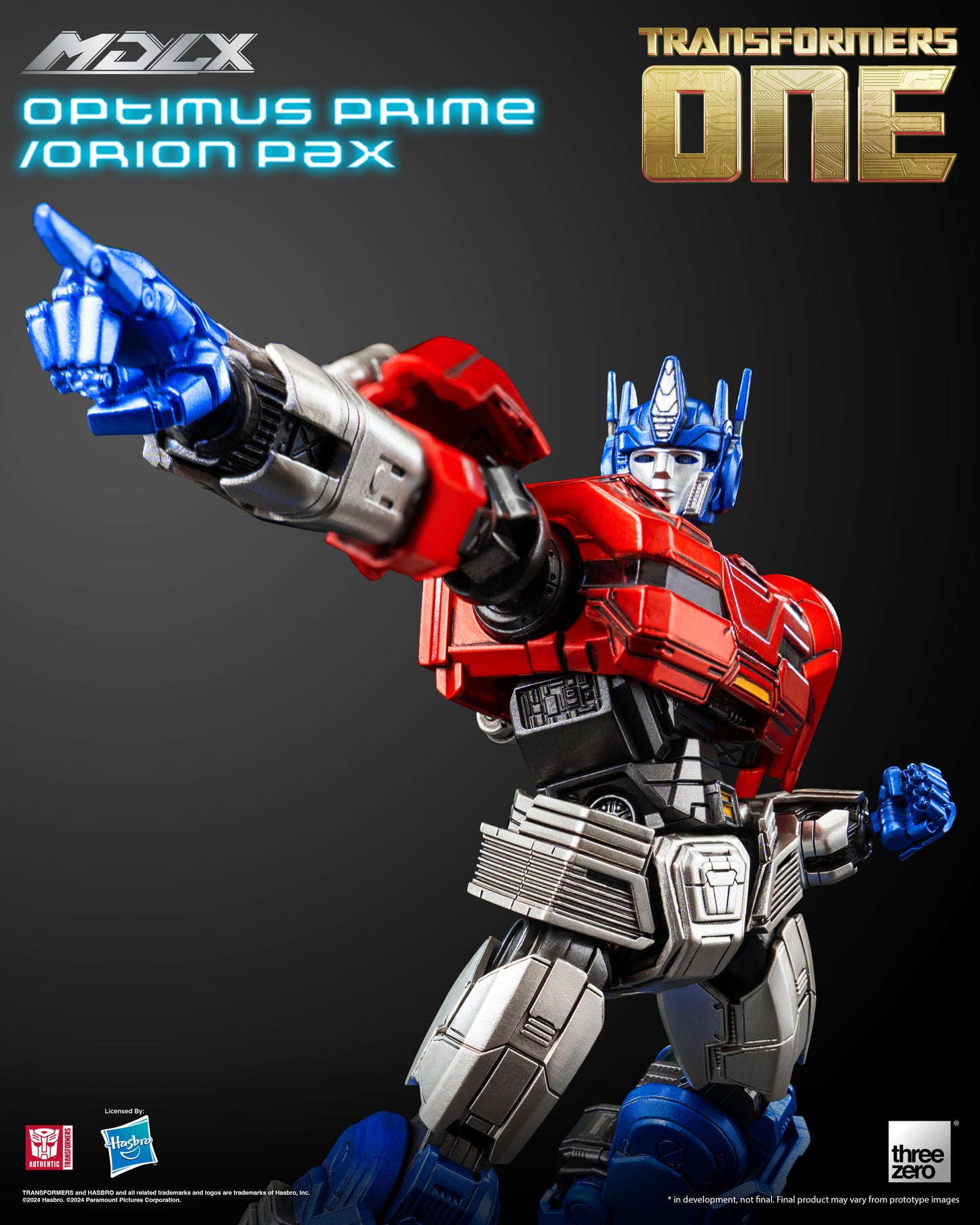 Optimus Prime Orion Pax Transformers One MDLX Action Figure Pre-order