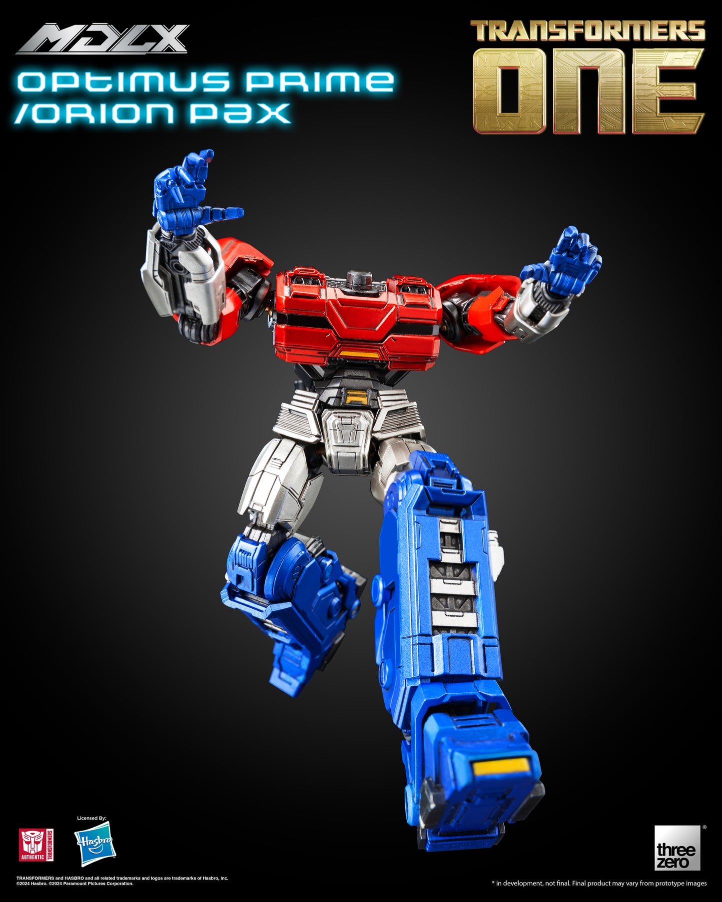 Optimus Prime Orion Pax Transformers One MDLX Action Figure Pre-order