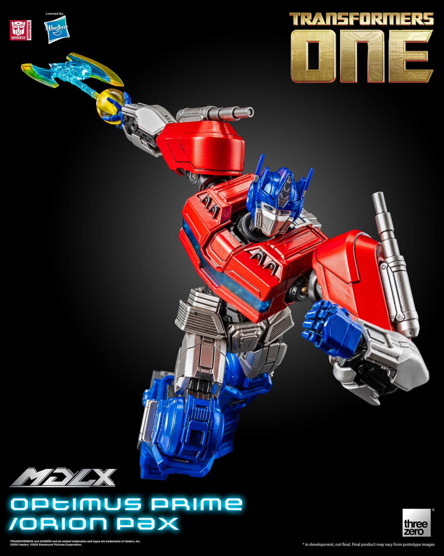 Optimus Prime Orion Pax Transformers One MDLX Action Figure Pre-order