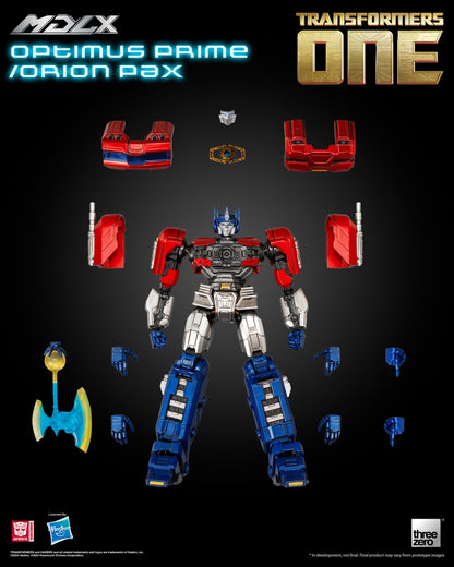 Optimus Prime Orion Pax Transformers One MDLX Action Figure Pre-order