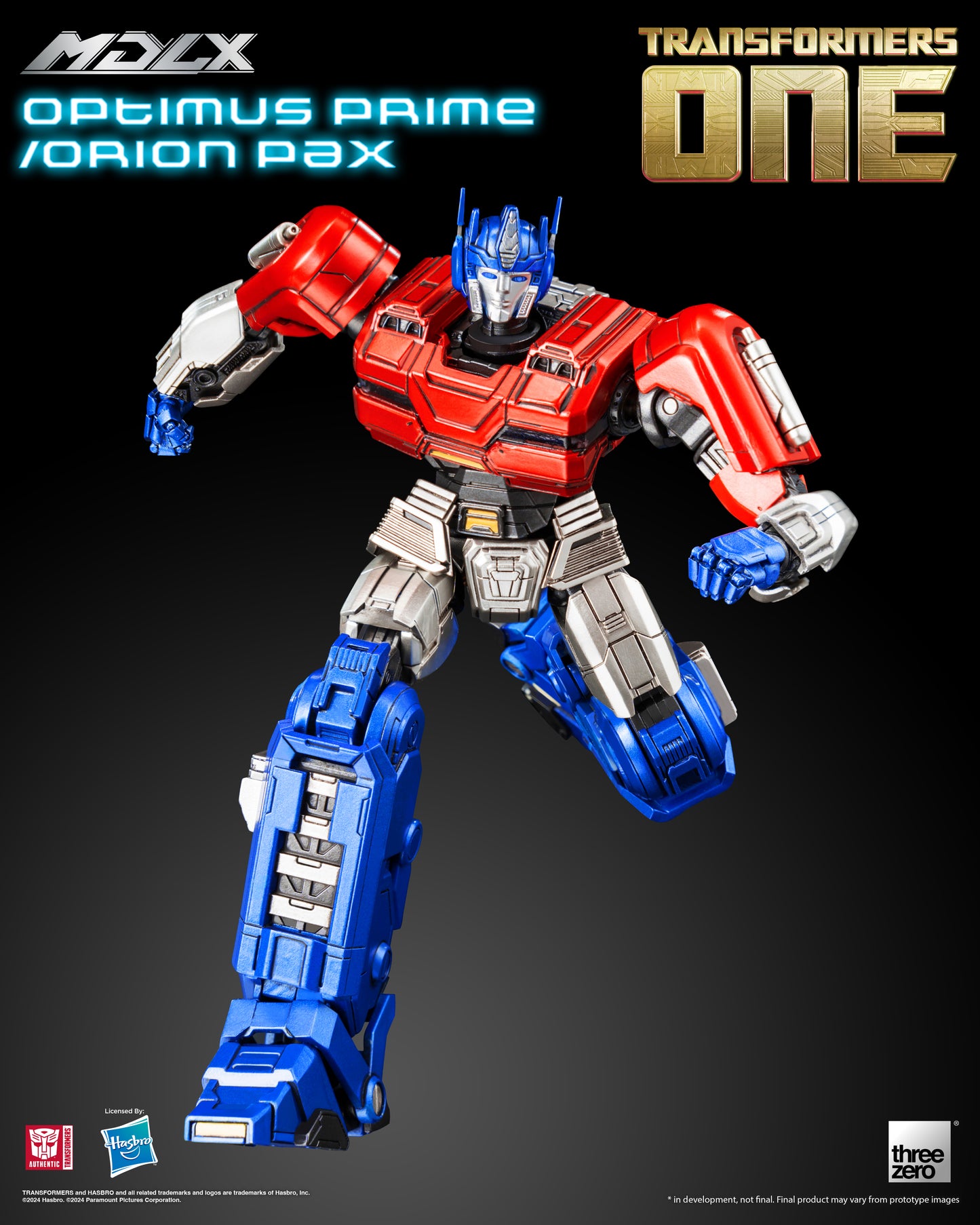 Optimus Prime Orion Pax Transformers One MDLX Action Figure Pre-order