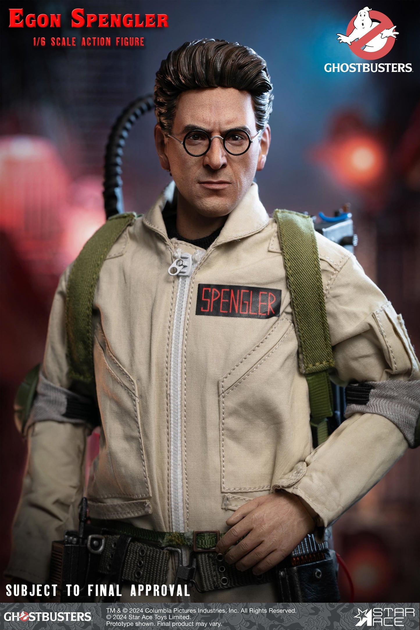 Egon Spengler Ghostbusters 1/6 Scale Action Figure Pre-order