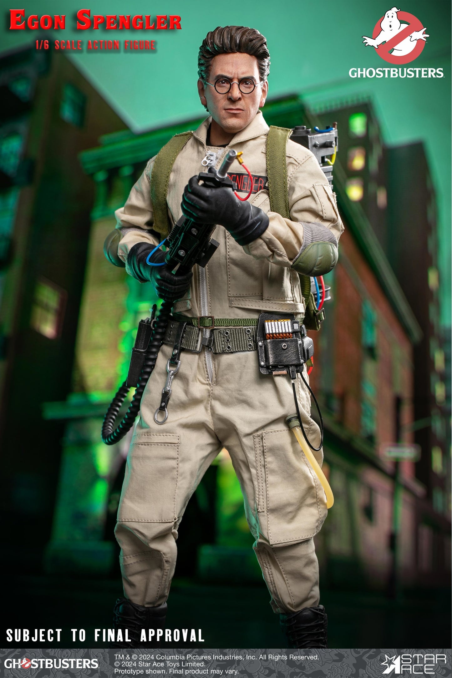 Egon Spengler Ghostbusters 1/6 Scale Action Figure Pre-order