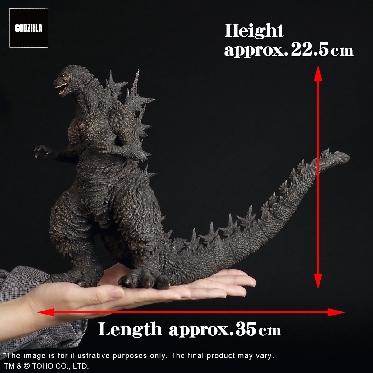 Godzilla Minus One Toho Dikaiju series Statue Pre-order