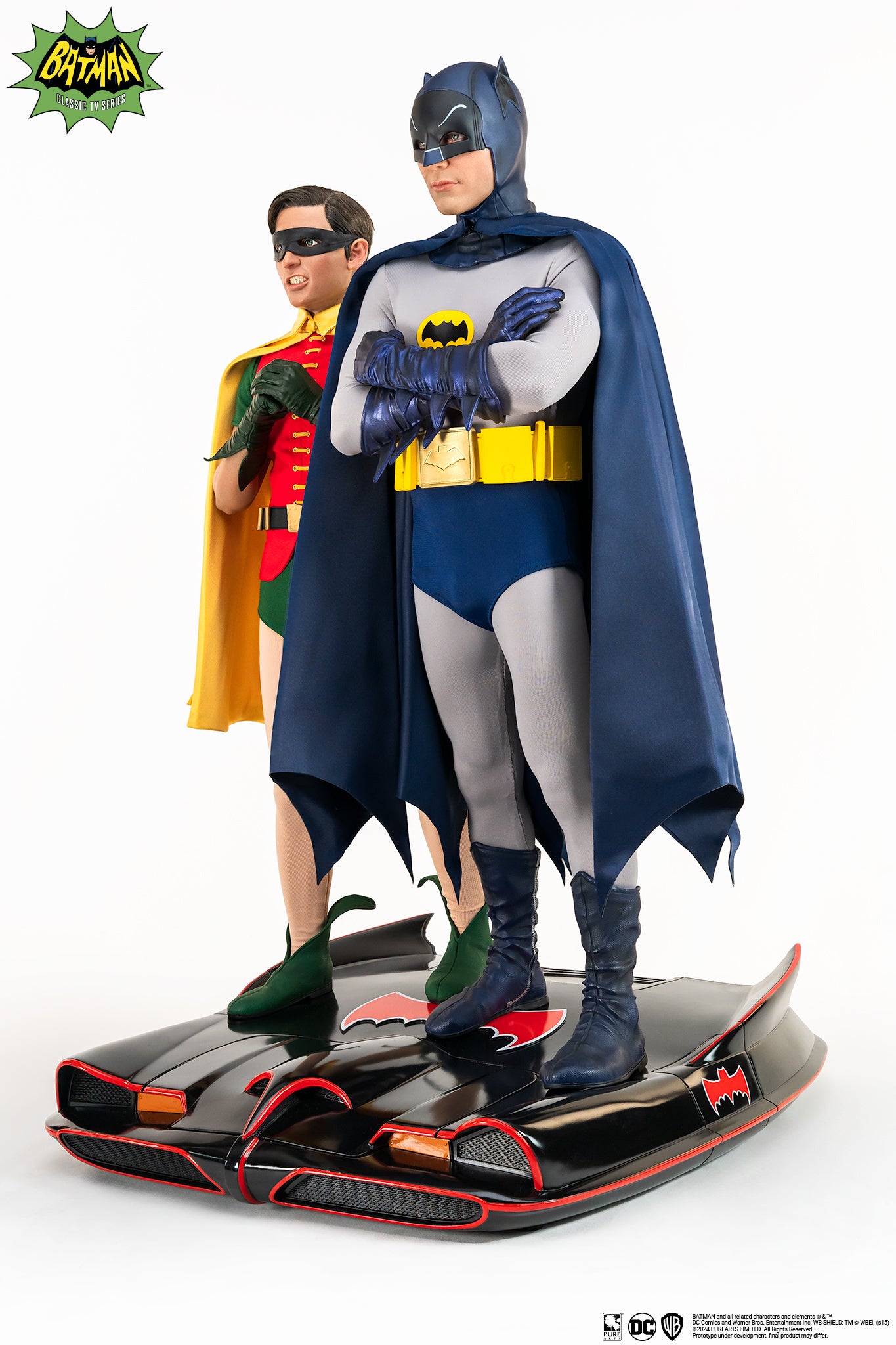 Batman and Robin 1966 TV Series 1/4 Scale Statue Pre-order