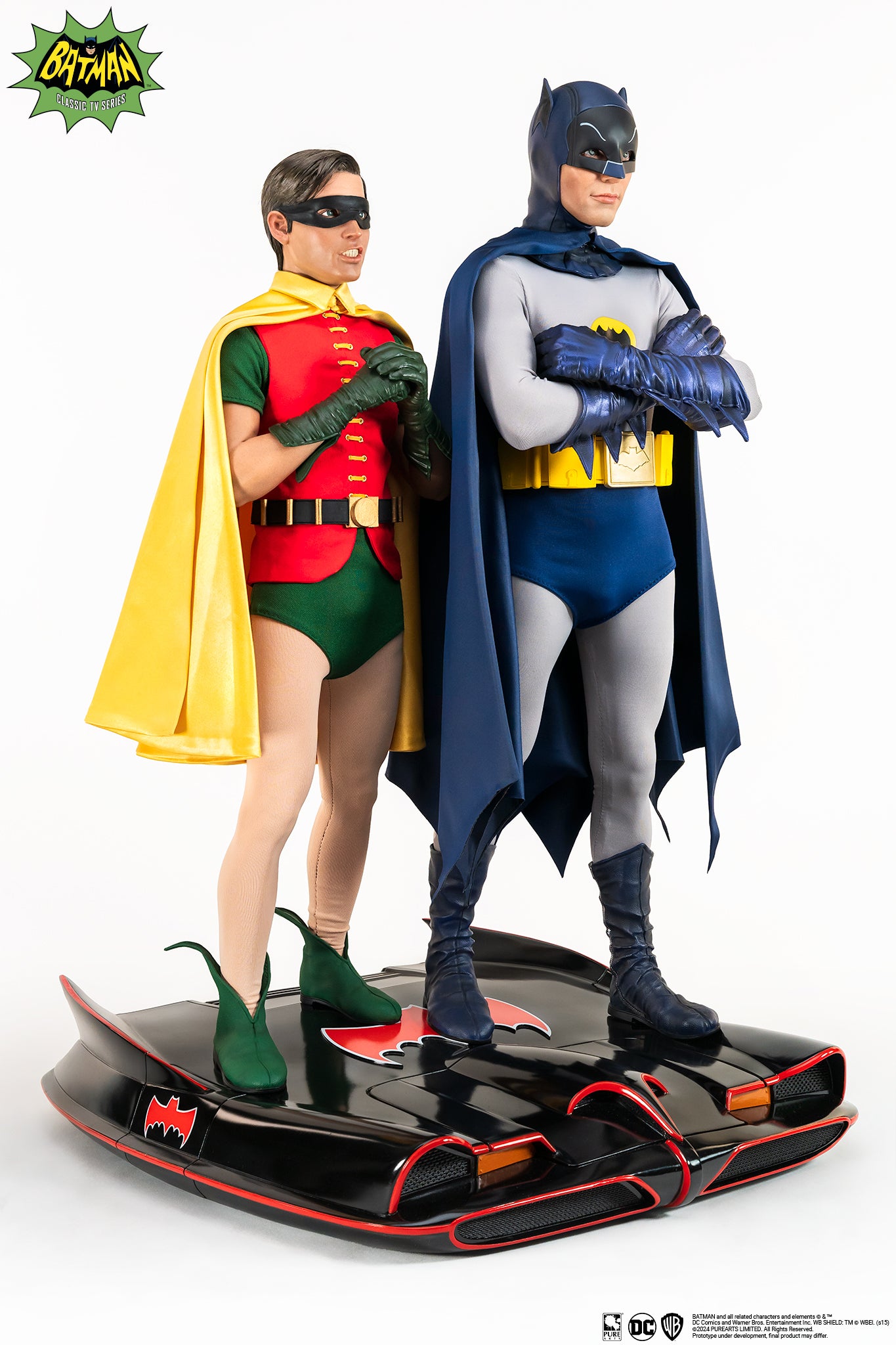 Batman and Robin 1966 TV Series 1/4 Scale Statue Pre-order