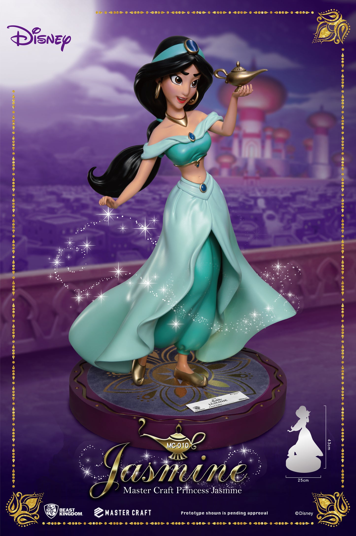 Jasmine Disney Aladdin Master Craft Statue Pre-order