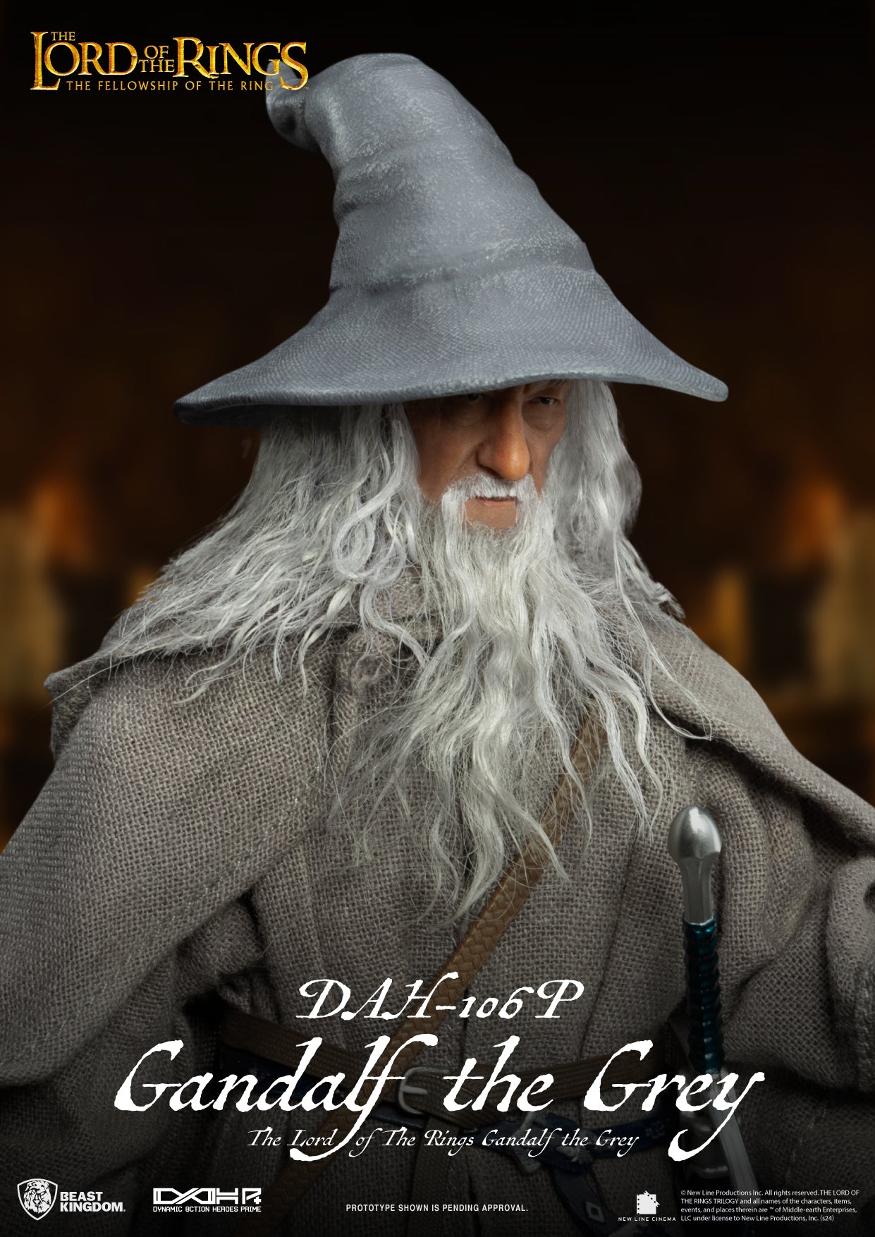 Gandalf the Grey LOTR Dynamic 8-action Action Figure Pre-order