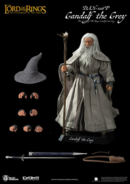 Gandalf the Grey LOTR Dynamic 8-action Action Figure Pre-order