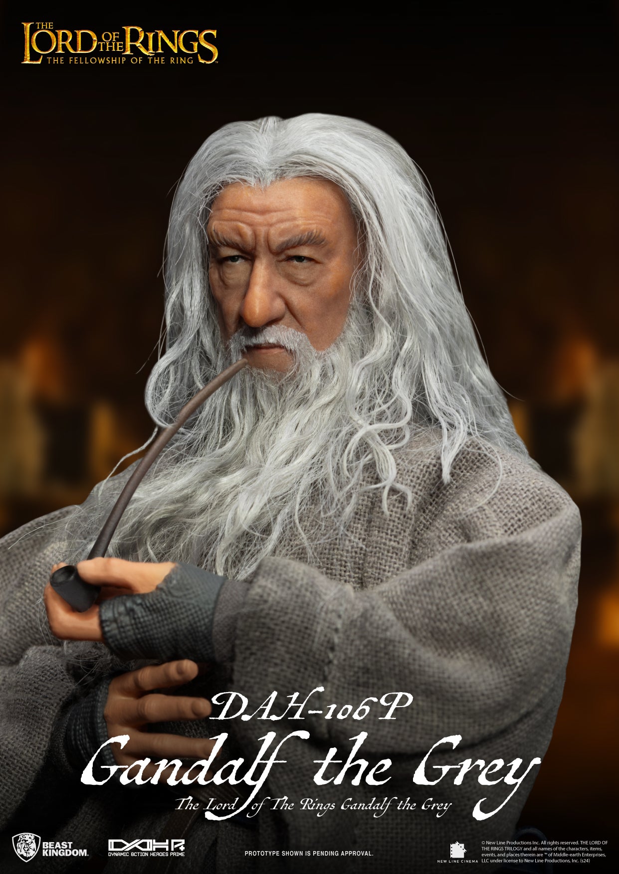 Gandalf the Grey LOTR Dynamic 8-action Action Figure Pre-order