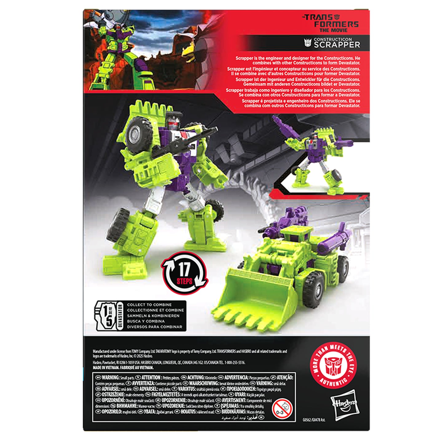 Scrapper Devastator Transformers Studios Series Action Figure Pre-order